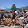 Guatemala/ Mayan People selling their wares